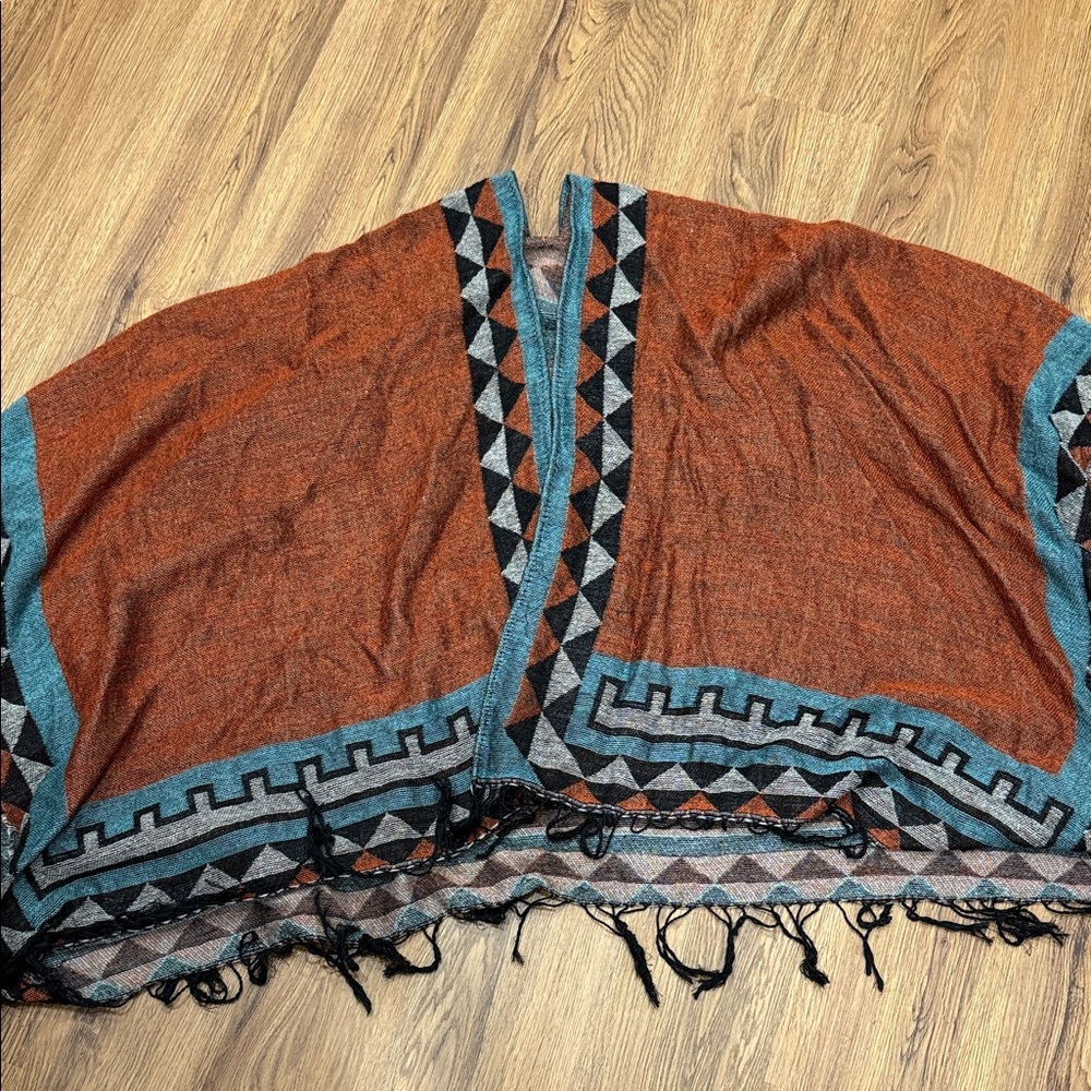 Geometric Patterned Shawl